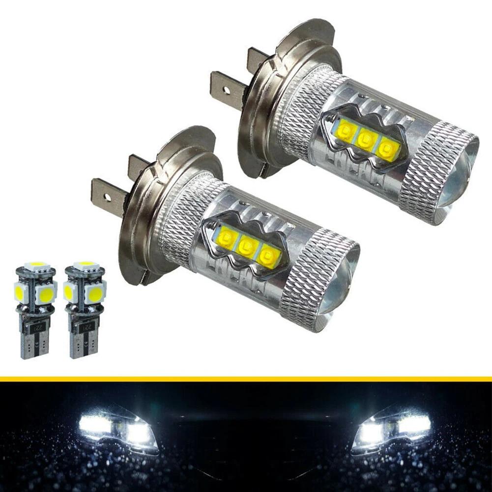 H7 LED Ȱ   ,  T10 ȣ , 12V-24V DC Ȱ, 6000K, 2 Ʈ